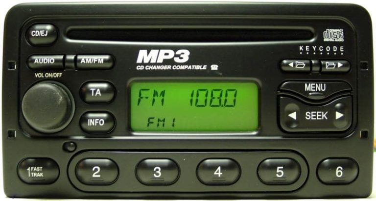 Ford Logo Car Radio Code