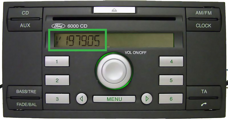 sum steamer Inferior Ford Radio Code V Serial Calculator & Generator