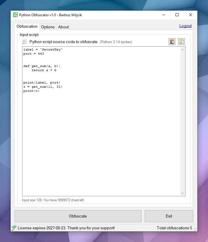 Python Obfuscator