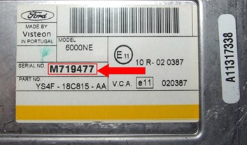 Ford Kod Do Radia M Seria Kod Precode